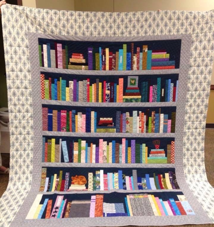 50th Anniversary Bookshelf Quilt Sewing Session St. Charles City